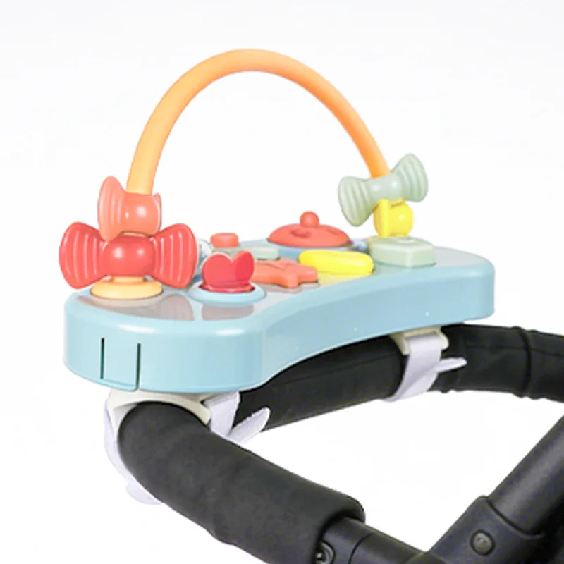 Children's Stroller Finger Sensory Training Toy Baby Enlightenment Fun Pressing and Grasping Exercise Stroller Toy Plate