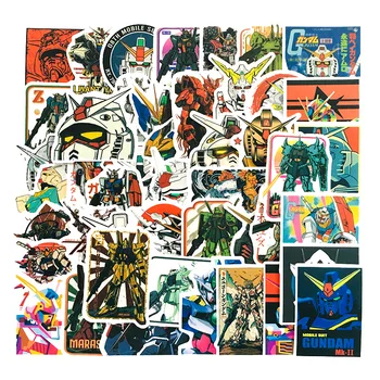 50 adet GUNDAM Bootfighter Windom Mobil Takım Çıkartmalar Dizüstü Bilgisayarlar Su Geçirmez Çıkartmalar Dekorasyon