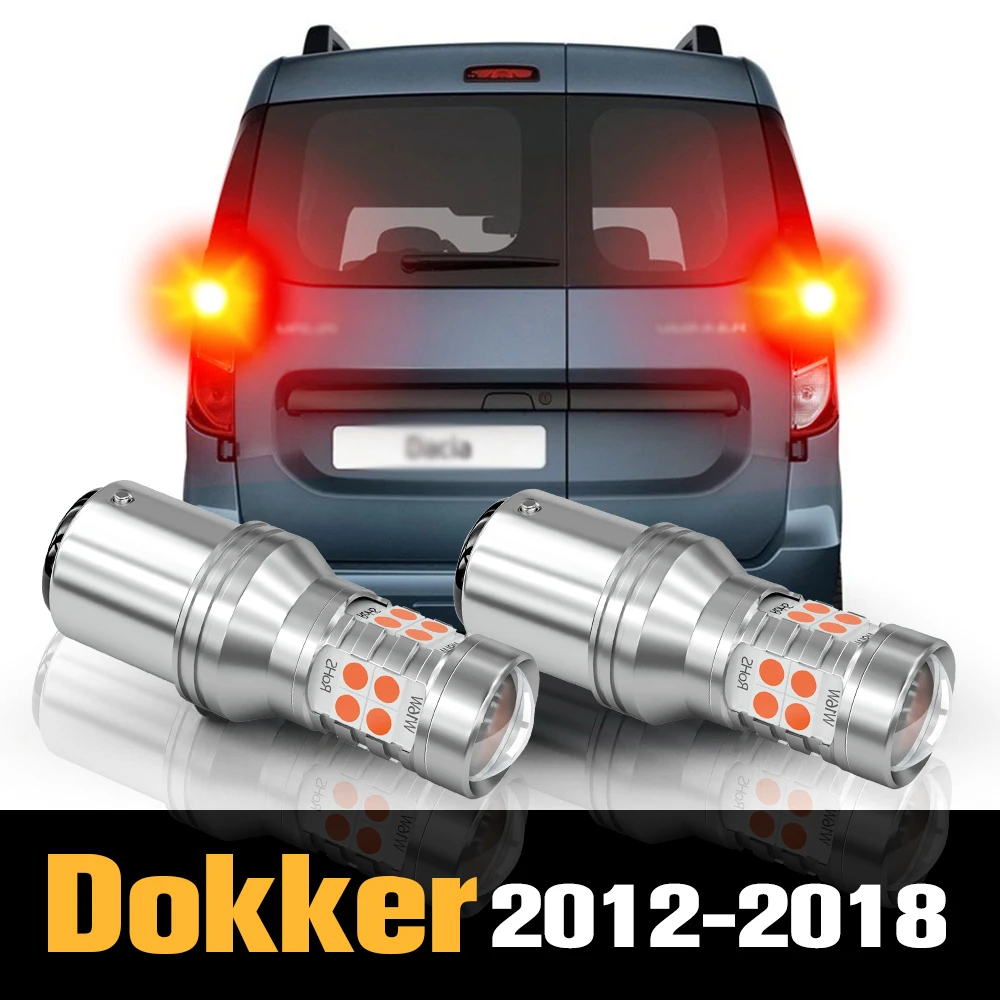 

2pcs Canbus LED Brake Light Lamp Accessories For Dacia Dokker 2012 2013 2014 2015 2016 2017 2018