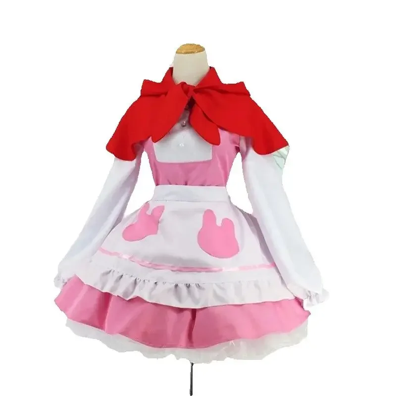 

Unisex Anime Cos Maid KannaKamui Cosplay Costumes Set Custom Size