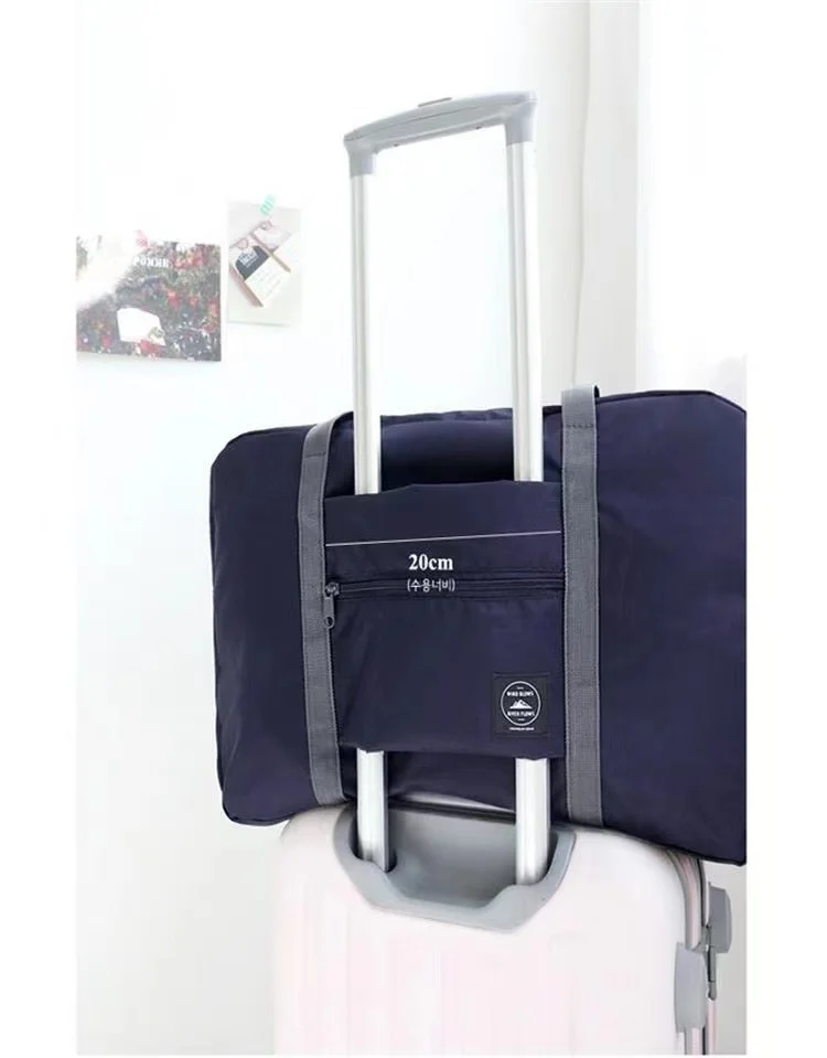 Travel waterproof bag folding hand receive bags large finishing receive bag bags women's shoulder bag