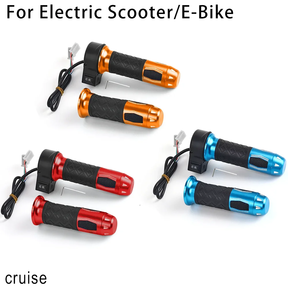 

Universal Twist Throttle Grip for Electric Bicycle/Electric Scooter/Tricycle Bike Speed Acceleration Handle Accessories