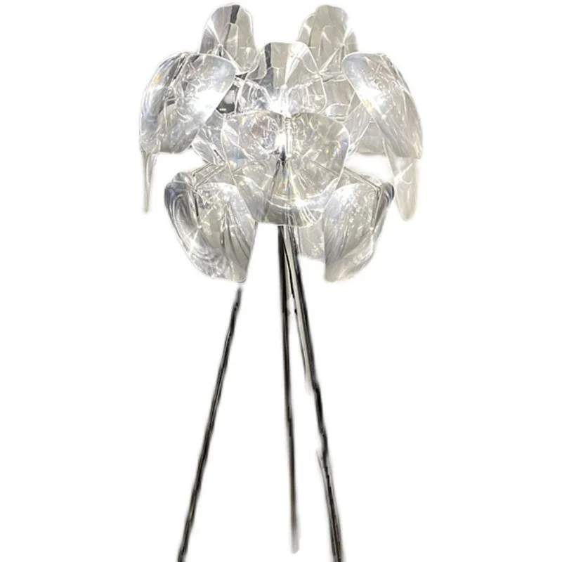 

Custom living room villa modern design sofa side ambient lighting shadow vertical