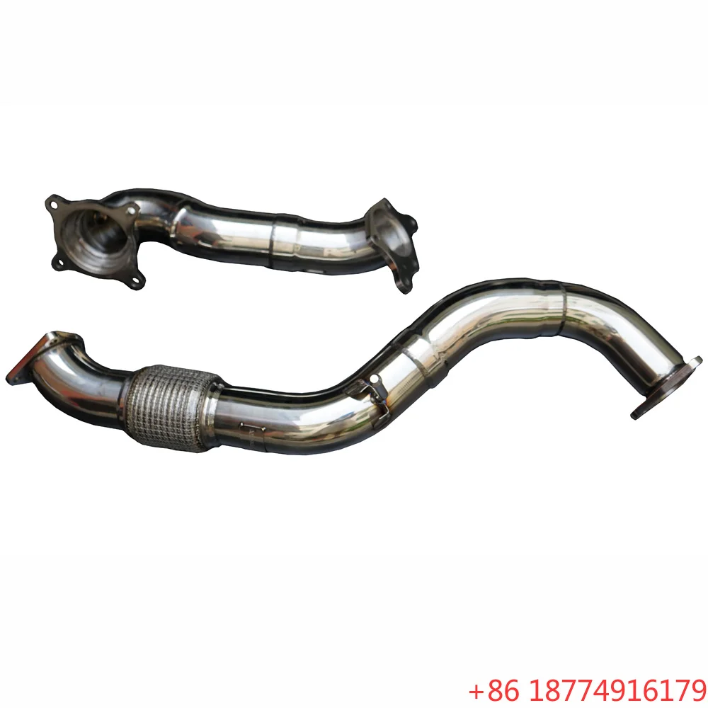 

Catted MM High Performance Perfect Fitment Downpipe for X Type R FK8 2.0T Exhaust High Flow Downpipe