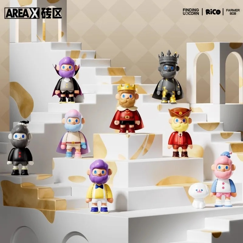 منطقة العثور على يونيكورن تجميع اللبنات الملك Kawaii كبير أنيمي لعبة نموذج سطح المكتب الحلي الأطفال هدية عيد #4