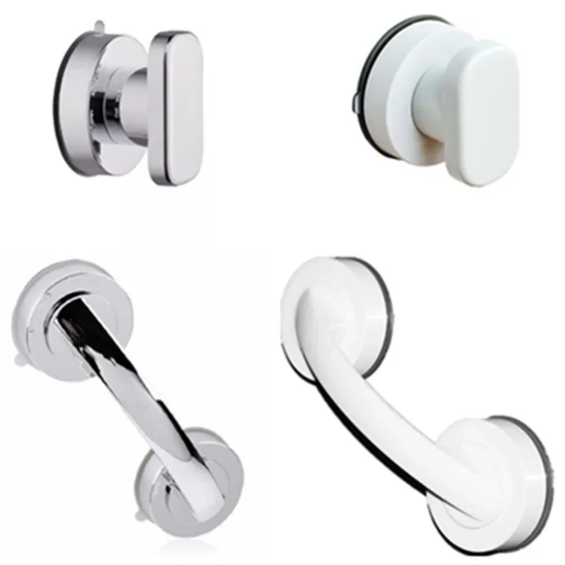 Door handle Pressurized sticky suction cup handle Sliding door No punching handle Shower room Bathroom handrail