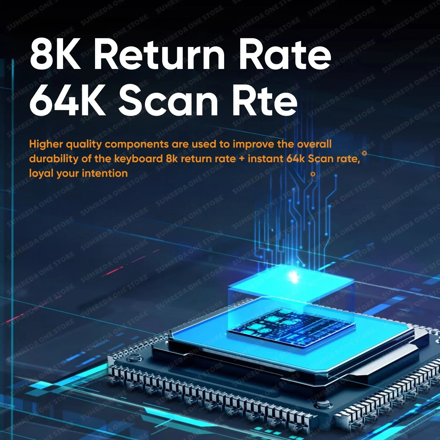 Hacker 68L 68M Wired Gaming Aluminum Magnetic Switch Keyboard RT 0.01mm 8K Polling Rate 64K Scan Rate 0.125ms Latency Keyboard