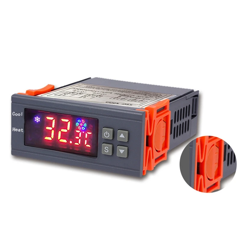 [NEWA08R】 STC-3000 High Precision Digital Thermostat For Incubator Temperature Controller Thermoregulator Heating Cooling 220V