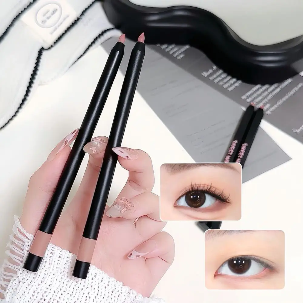 For Sweet Mint Eye Makeup Pencil Smooth Creamy Texture Waterproof Long Wearing Liner Pen Natural Precise Eye Beauty Tool