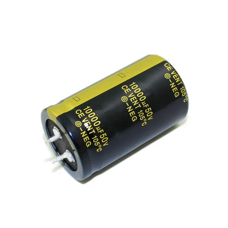 2Pcs  Audio Electrolytic Capacitor 25V 35V 63V 100V 200V 250V 400V 450V 470UF 2200UF 1000UF 22000UF For Hifi Amplifier Low ESR