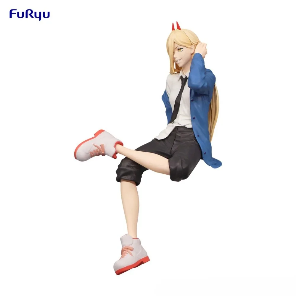 

В наличии: Оригинальная фигурка FuRyu Noodle Stopper по аниме Chainsaw Man Power, 14 см, коллекционная модель, игрушка, подарок на день рождения