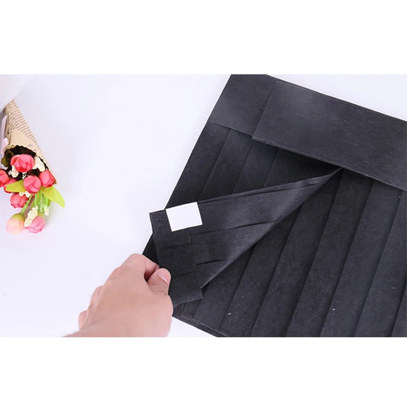 20 Pcs Black Koken Chef Hoge Hoed Wegwerp Catering Kok Caps Hotel Restaurant Niet-geweven Ademende Keuken Cap Mannen vrouwen keuken cap sushi muts wegwerp kok muts