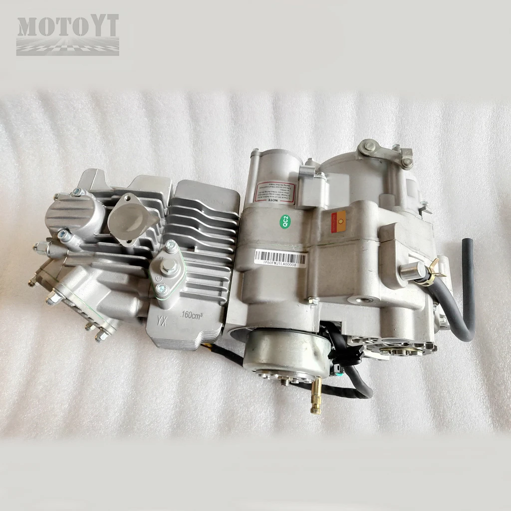 

Один двигатель Yinxiang 160 YX 160, двигатель для питбайка, высокая мощность, с готовым к работе, комплект двигателя
