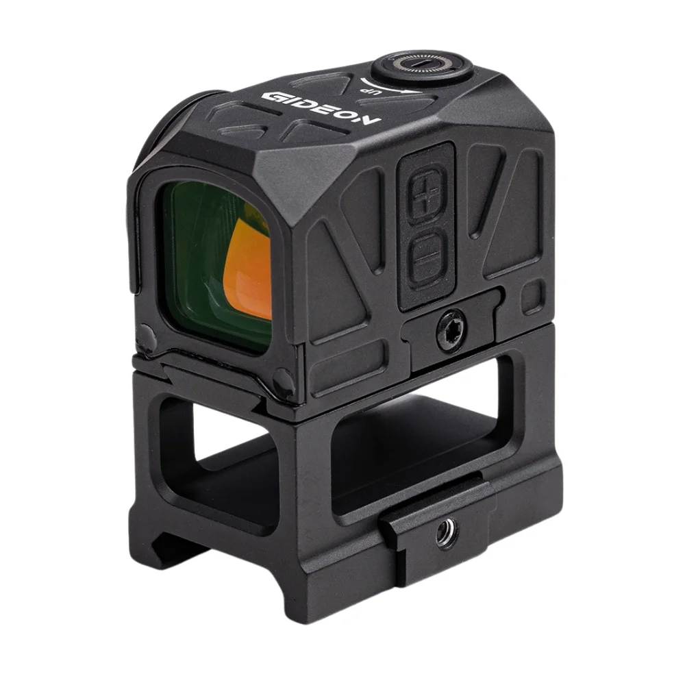 Gideon Optics Closed emitter Red Dot Sight Mulit reticles ACRO Footprint Optics for Hunting with 1913 picatinny rail mount