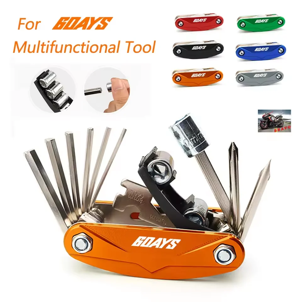 For KTM 6Days 250 300 450 500 EXC EXC-F XC-W Six Days Motorcycle Tool Repair Screwdriver Set Multifunctional Tool Accessories