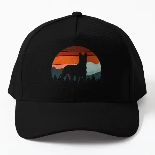 Vintage desierto belga Malinois Dist gorra de béisbol sombrero deporte Casual hombres primavera     Mujeres negras Hip Hop Verano al aire libre