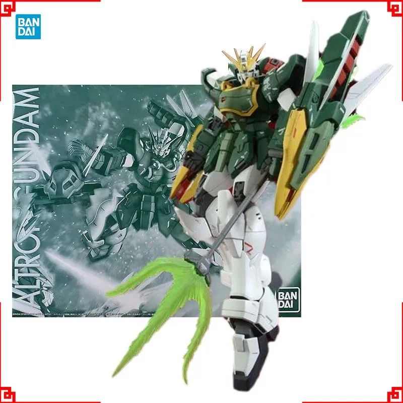 

Bandai Gundam Model Kit MG Altron EW Crossbone Фигурка Gunpla Строительный комплект Gundam Коллекционные аниме Фигурки Игрушки Подарок