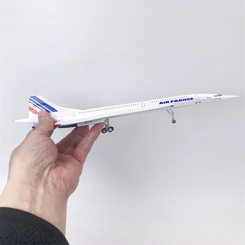 Diecast Metal Alloy Plane Model Toy 1:400 Scale Concorde Air France British Air Ways Airline Airplane Model Toy For Collection