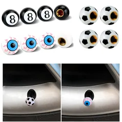 4Pcs/set Universal Car Funny Style Bike Tire Air Valve Stem Cap Automobiles Wheel Tyre Stem Air Valve Dust Covers Accessories