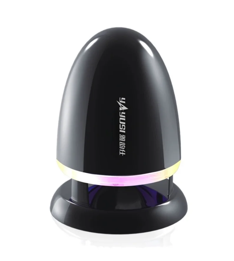 Mini Desktop Subwoofer Speaker with LED Light for Car Audio Amplifier