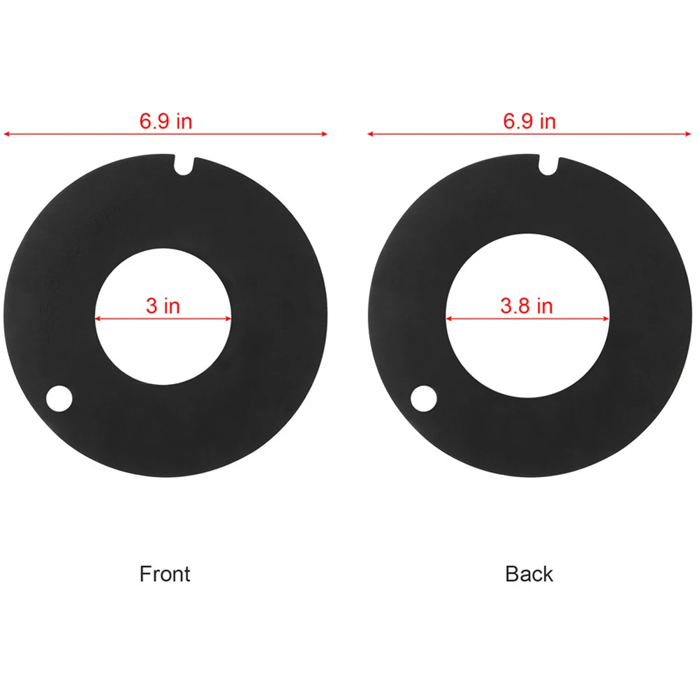 for Black for rv Toilet Seal Kit for rv Toilet Rubber Gasket Easy Installation Effective Leak Solution Long-Lasting Material
