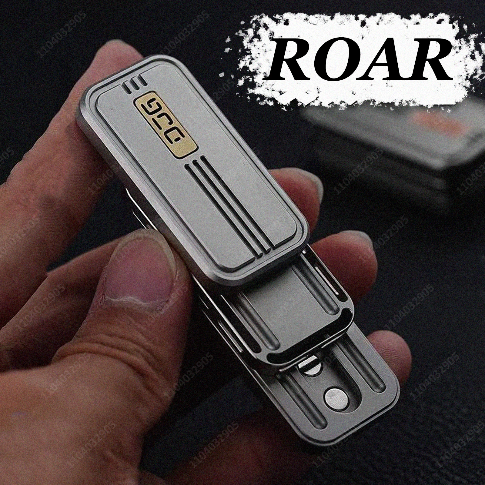 

EDC Fidget Slider DJG Титановые магнитные клики и металлическая монета СДВГ-карта Толкатель-тюнинг Вилка для снятия стресса Металлическая игрушка