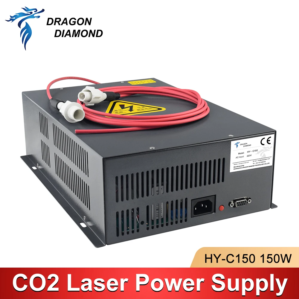 HY-C150 CO2 Laser Power Supply 150W For YUEMING CO2 Laser Engraving / Cutting Machine