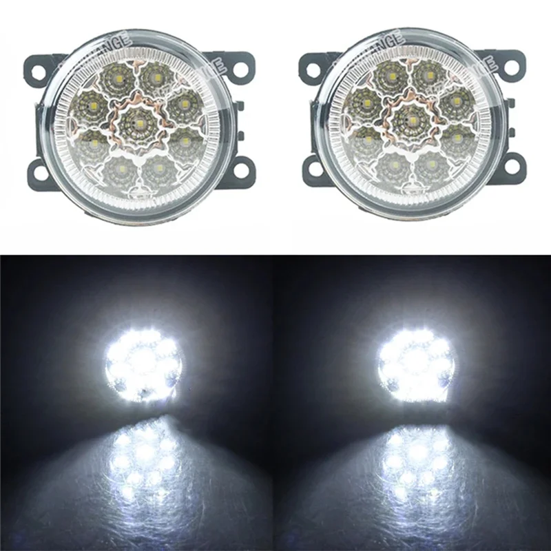 

Efficient Fog Lights For Ford Focus MK2 2009-2011 Halogen Headlight Fog Lamp Cover Grille Chrome Bezel Harness Kit Spare Parts A
