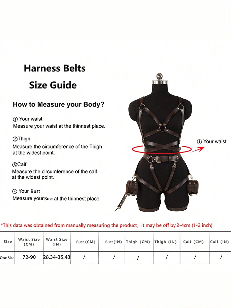 Bondage Bodysuit Hot Sexy Lingerie Leather Underwear Women Slave Obedience Clubwear Maid Stage Party Outfit Onlyfan Open Anal image 6