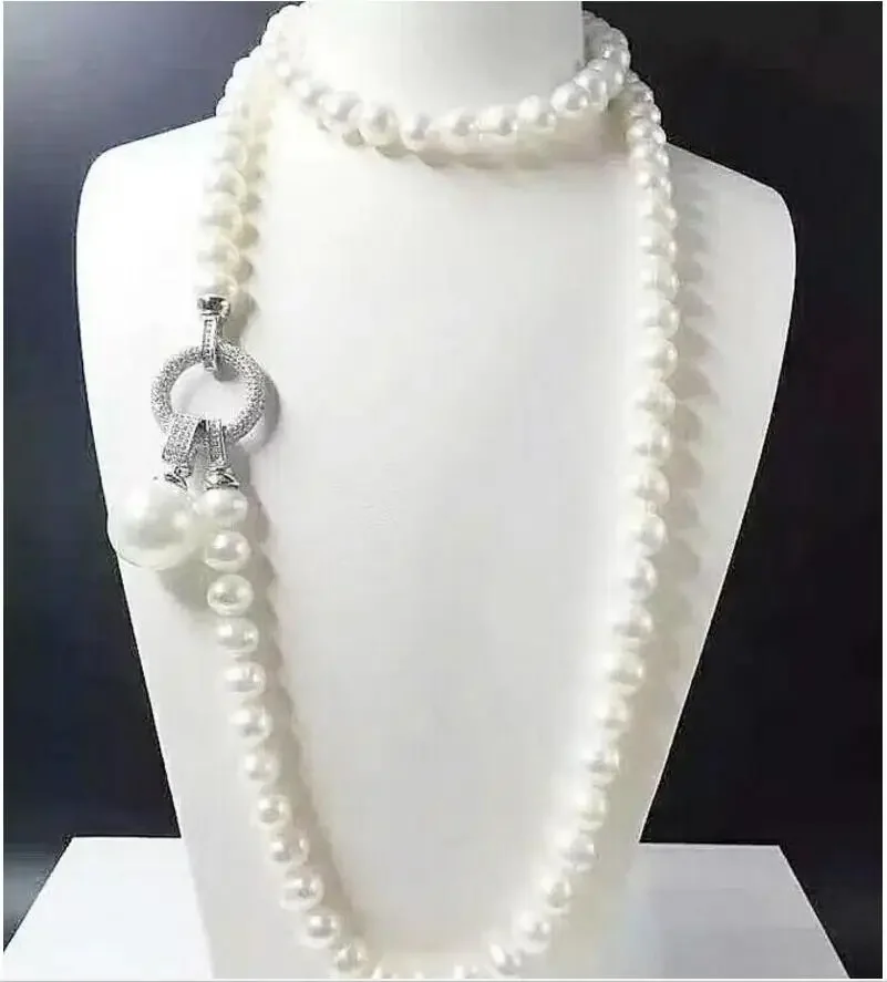 

Fashion jewelry HOT SELL 10-11 mm Freshwater NATURAL PEARL NECKLACE