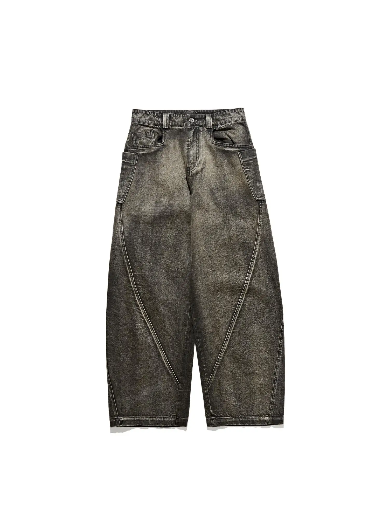 

Мужские джинсы Niel3rule Autumnal Vintage Waed, плотные, износостойкие, прямого кроя, повседневные