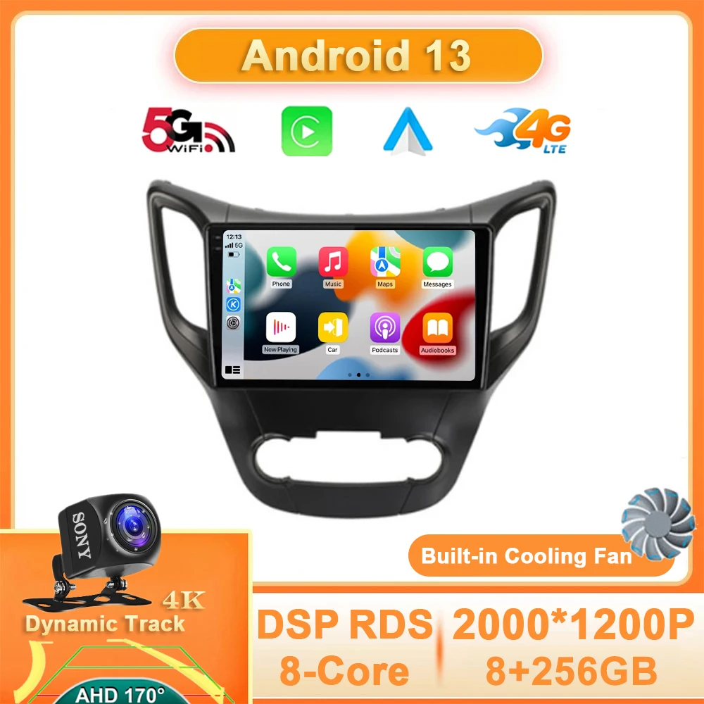 

Android 13 Carplay Auto For Changan CS35 2013 - 2017 Car Radio 360 Camera Multimedia Stereo Video Player GPS Navigation 4G WiFi