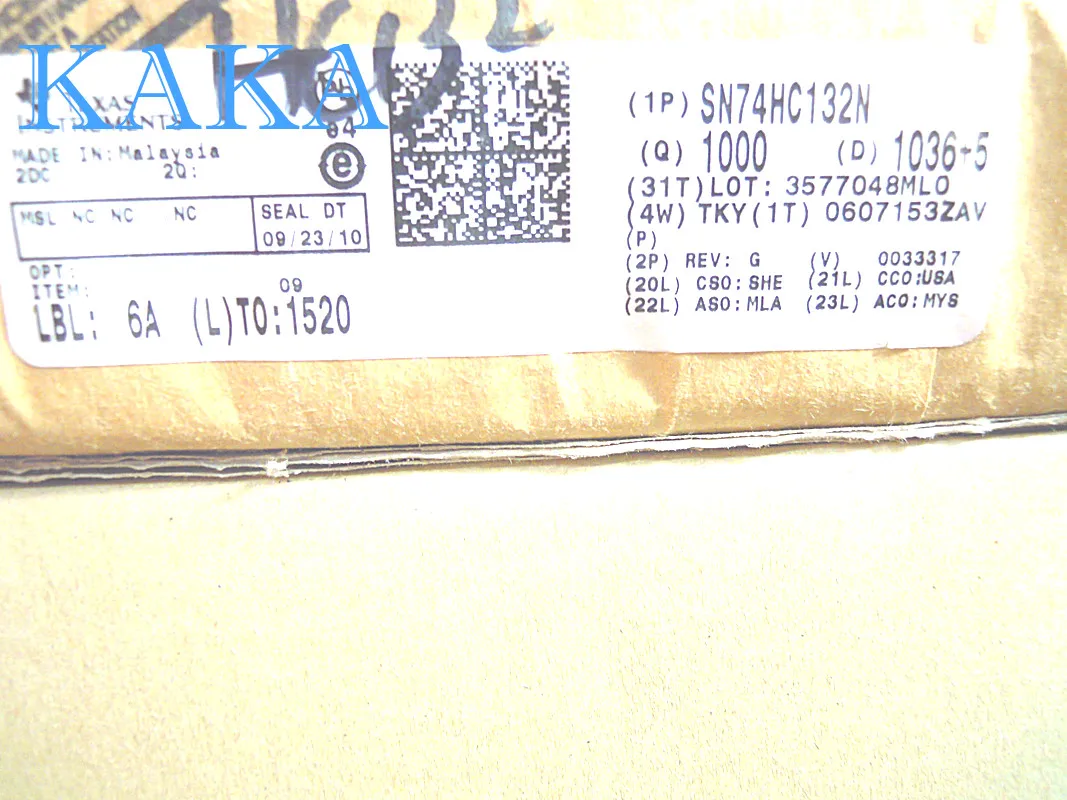 10PCS New Original SN74HC132N DIP  Quadruple 2-Input NAND Gates with Schmitt-Trigger Inputs