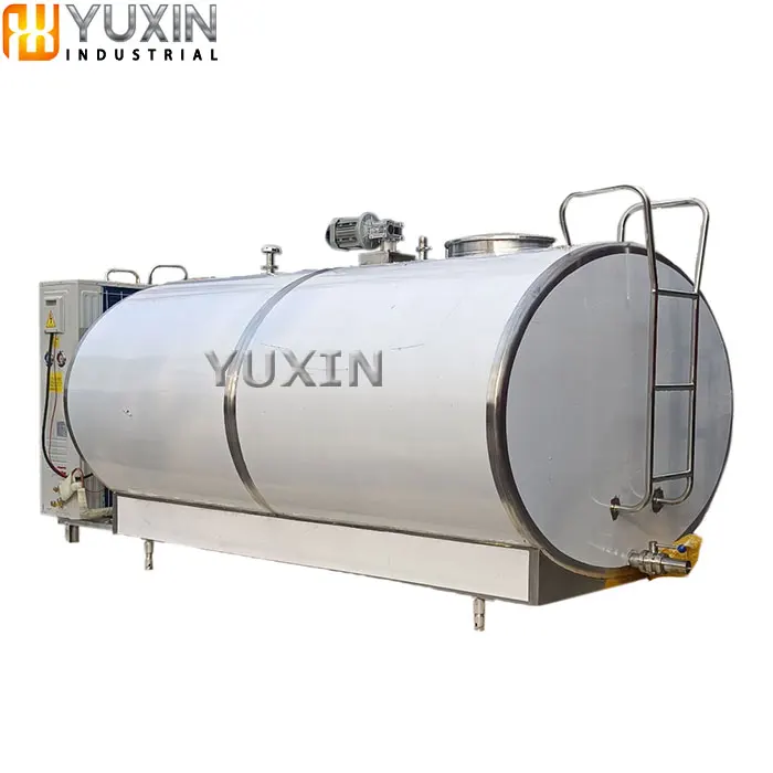 500 liter 1000 liter milk cooling tank transport storage tank