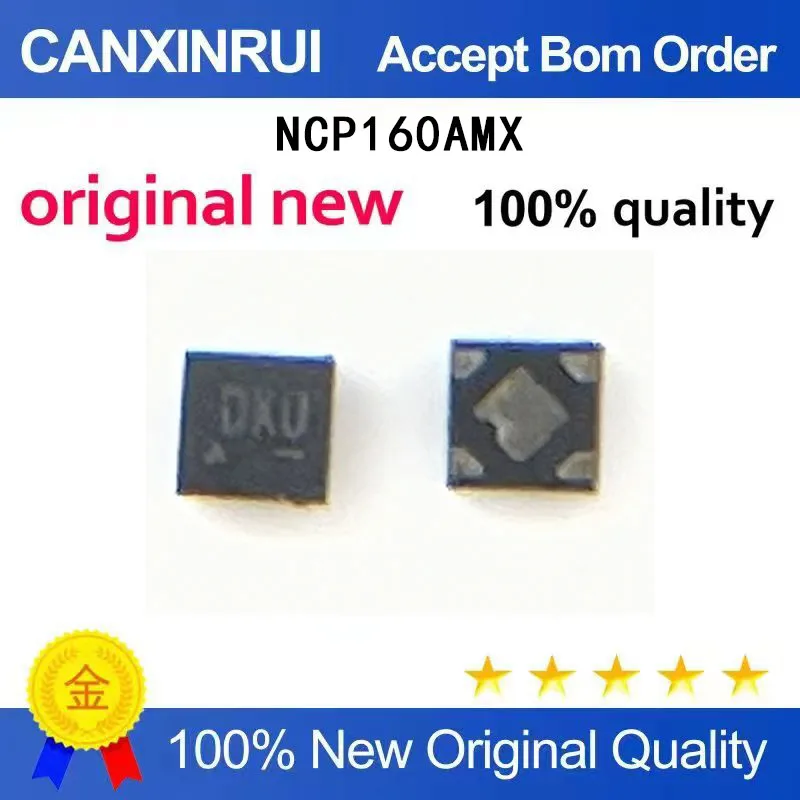 

(5 Pieces) NCP160AMX NCP160AMX180TBG NCP160AMX300 NCP160AMX300TBG DFN4
