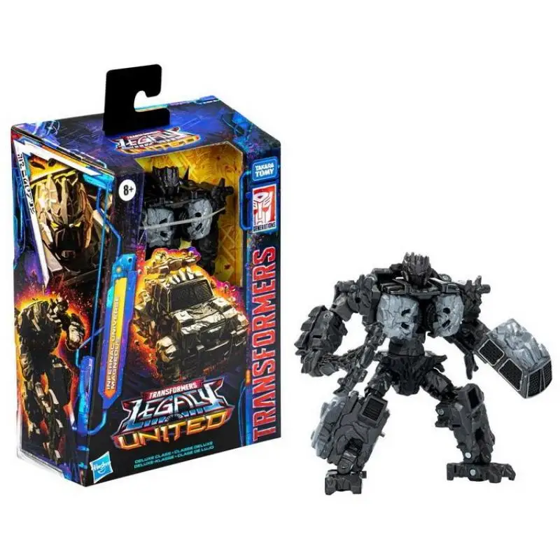 Hasbro Transformers Toys Legacy United Deluxe Class Infernac Universe Magneous 5.5-Inch Action Figure Birthday Gift F8526