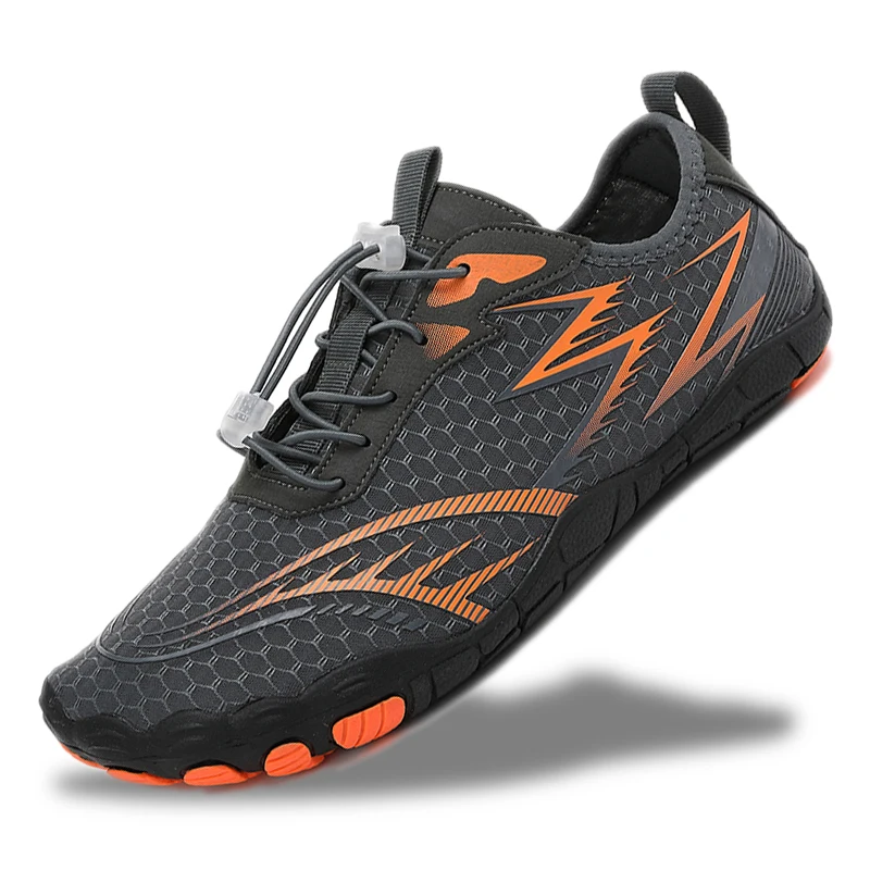 

Unisex Lightweight Breathable Mesh Fitness Sports Shoes for Outdoor Beach Swimming Anti-Slippery Sports Footwear