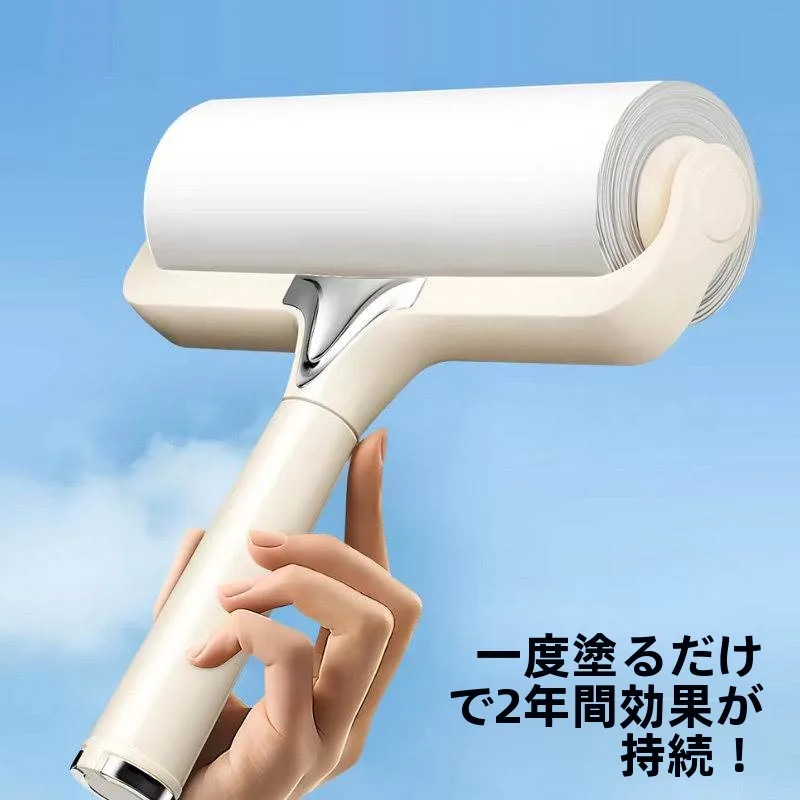 強力粘着式ヘアリムーバーローラー、家庭用衣類のほこり掃除、髪や猫の毛除去用のティアブルペーパーブラシ