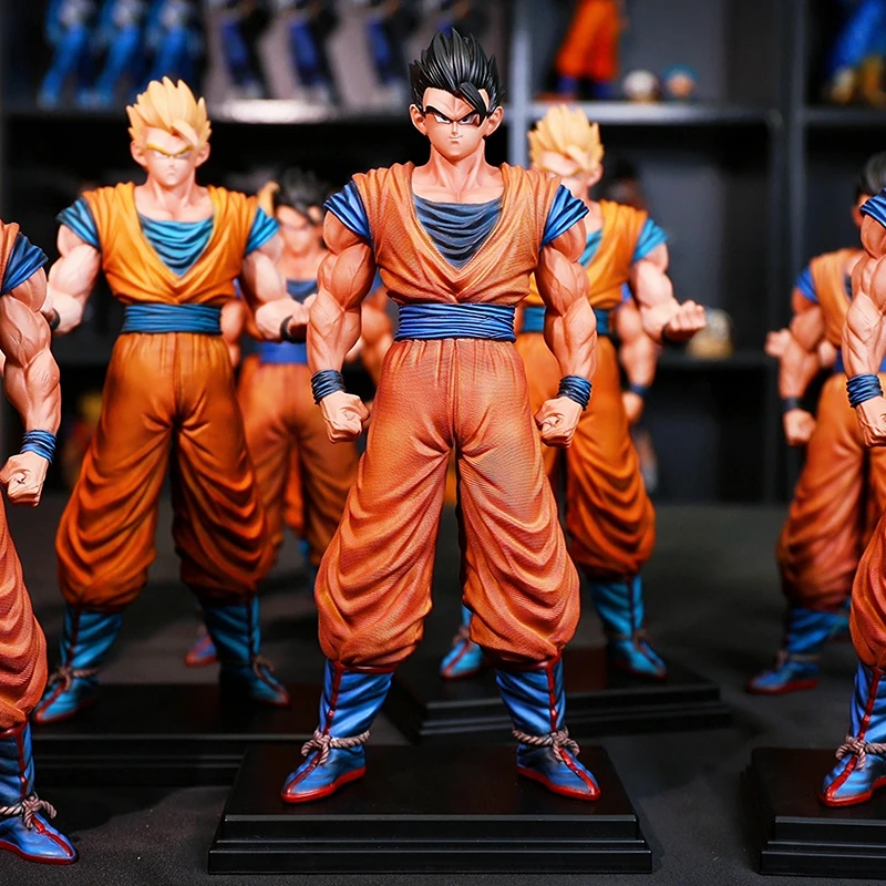 Ct Toy Dragon Ball Z Anime Figur 30 cm Mysterious Goku Super Saiyajin Goku Statue Desktop Display Sammlerfigur Modell Toygift