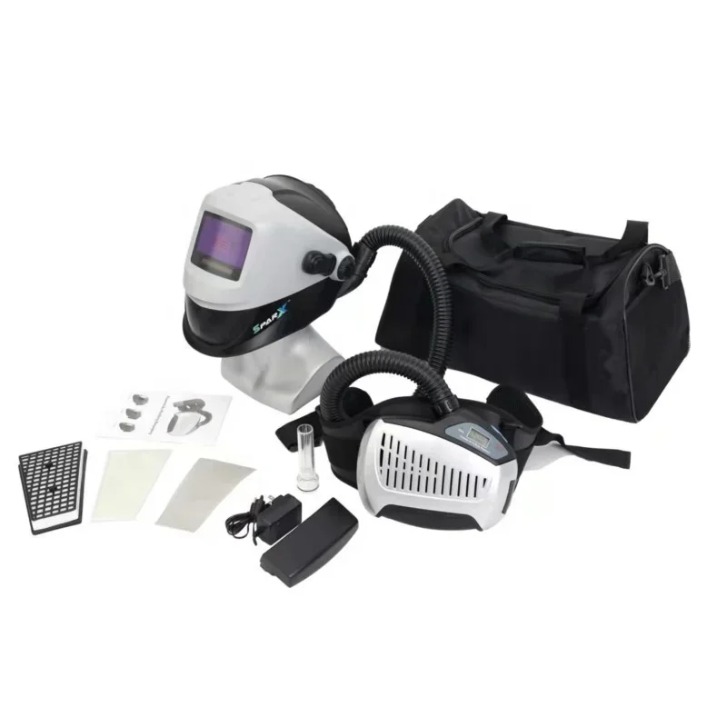 Top quality true color  Auto Darkening Welding Helmet with air filter factory price