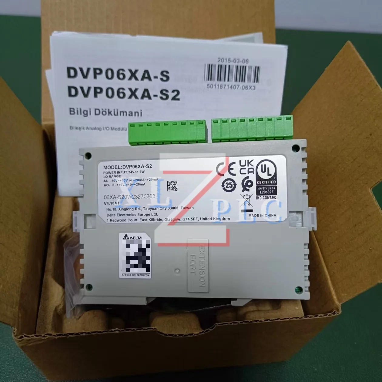 Modulo PLC DVP06XA-S DVP06XA-S2 nuovo originale