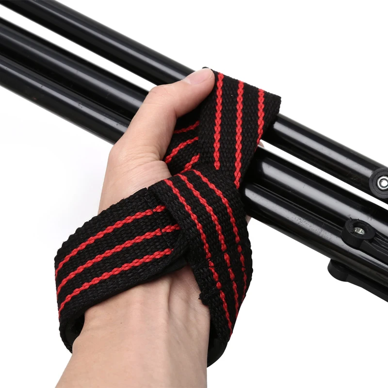 Weight Lifting Training Gym Power Wrist Support Straps Wraps Hand Bar for Protec