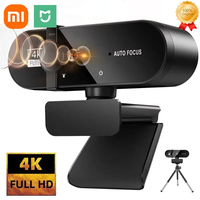 Xiaomi 1080P Mini Camera 4K Full HD Webcam Microphone 30fps USB Web Camera For Auto Focus PC Laptop Video Shooting Camera 2025