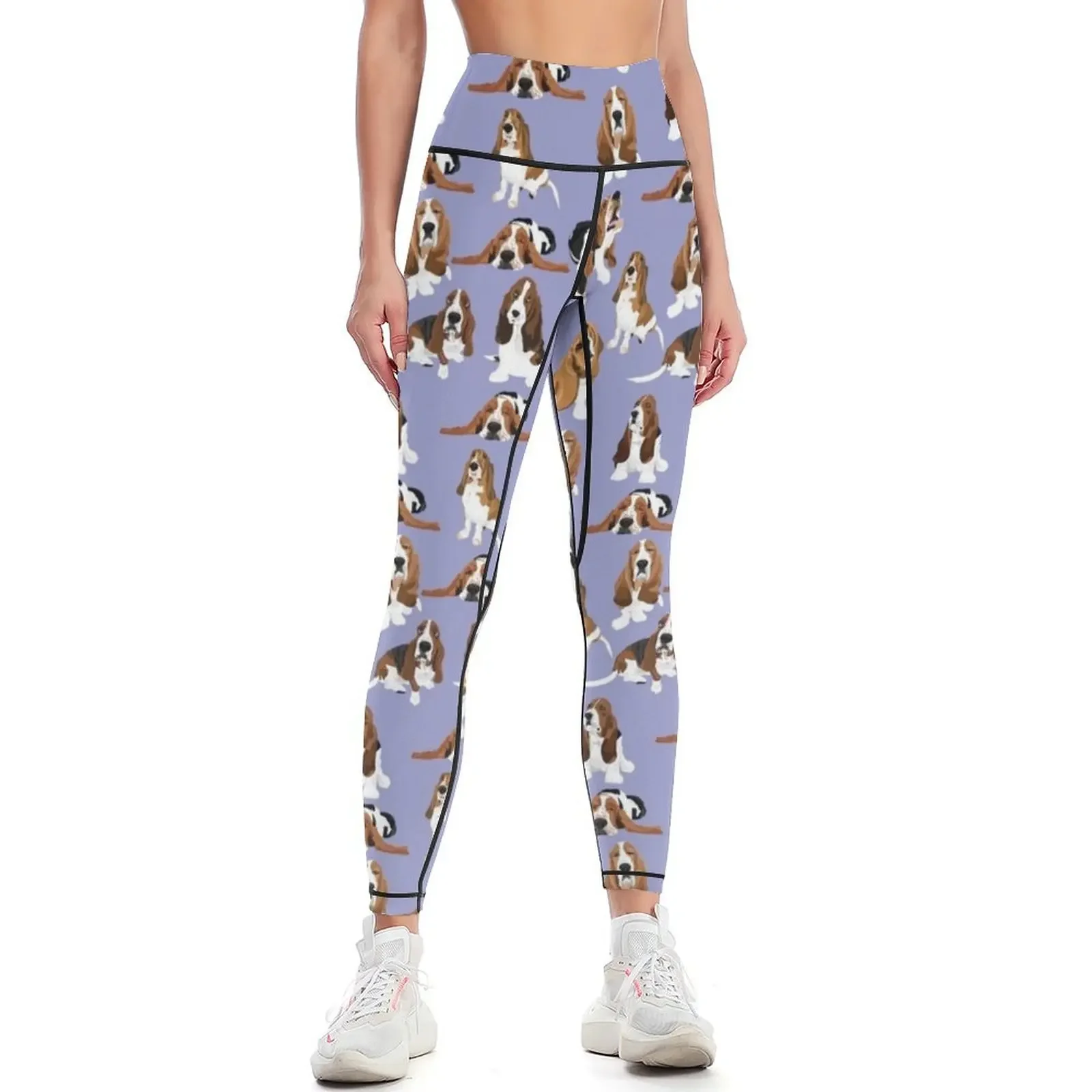 

Basset Hounds Leggings Women's sports pants Women's gym legging pants raises butt Women's sportswear Womens Leggings