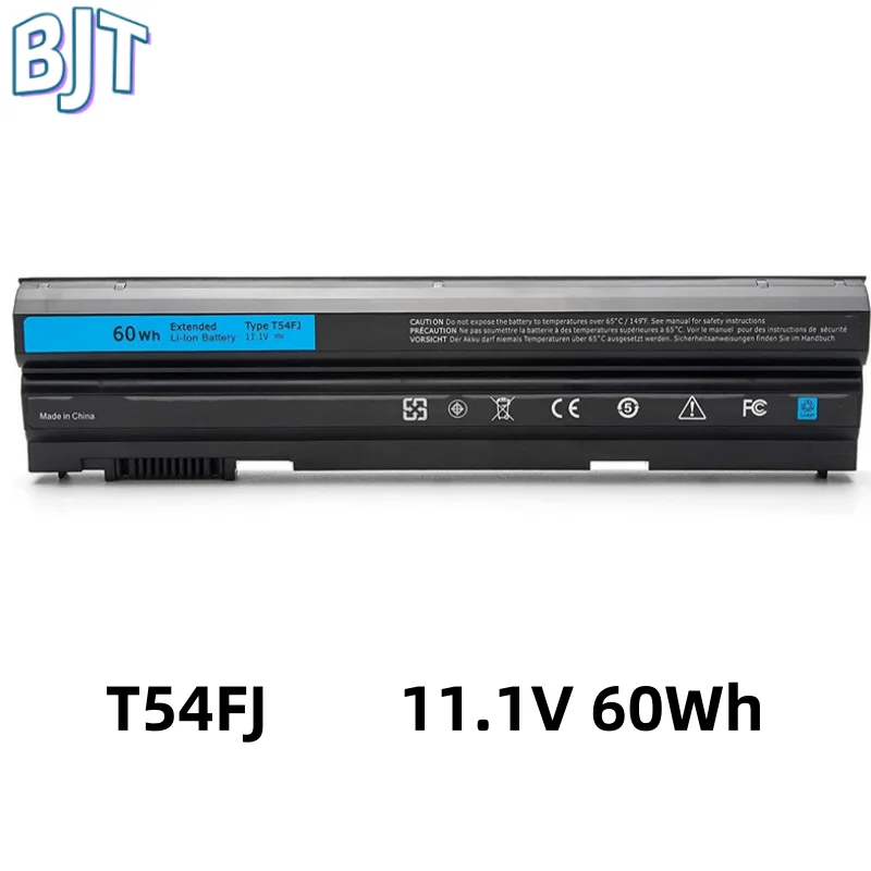 

New Laptop Battery T54FJ 11.1V 60Wh For DELL Latitude E5420 E5430 E5520 E5530 E6420 E6430 E6520 E6530 8858X M5Y0X N3X1D KJ321