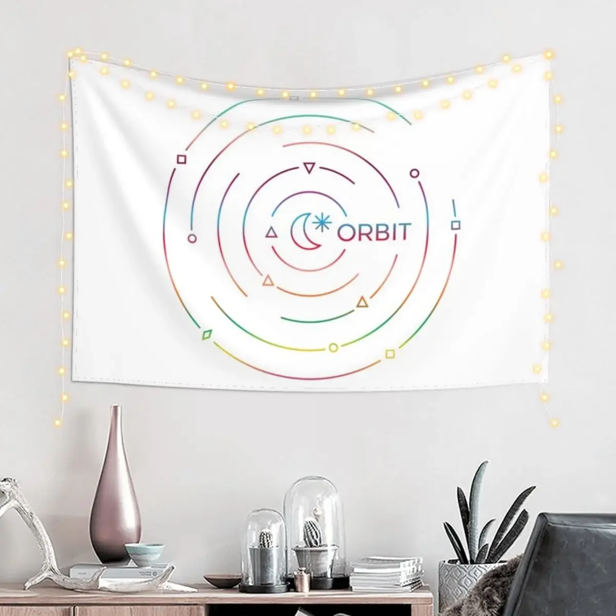 LOONA'S Orbit Logo Tapestry Room Decorations Room Aesthetic Decor Tapestry