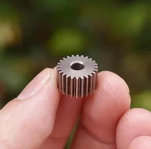 5pcs Thickened 8MM Precision Steel Gear OD 13mm 24 Teeth 0.5 Module Industrial Mechanical Drive Transmission Gear