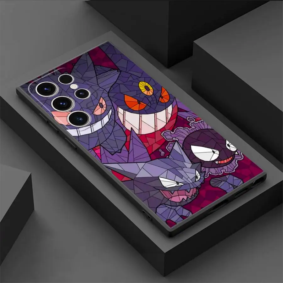 P-Pok é mon-Samsung Galaxy用のソフトケース,s25 plus,ultra,s24,s23,s21,s20,s22,fe