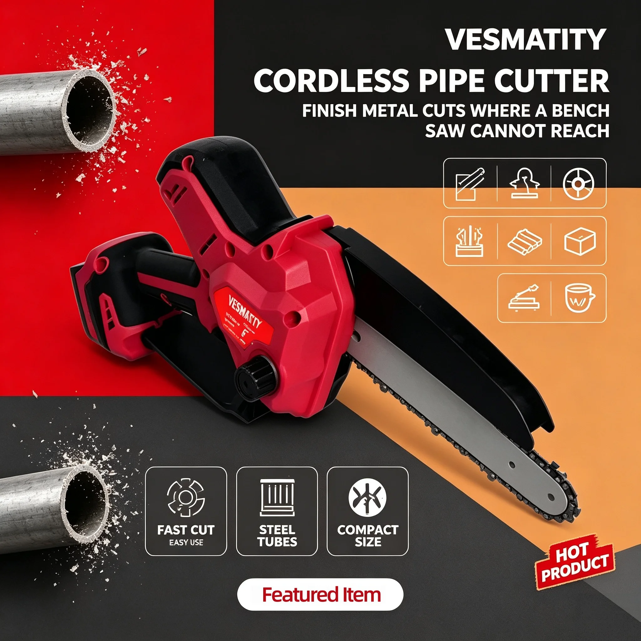 electric-chain-saw-pruning-saw-brushless-cordless-power-tools-for-18v-battery-mini-electric-saw-garden-power-tools