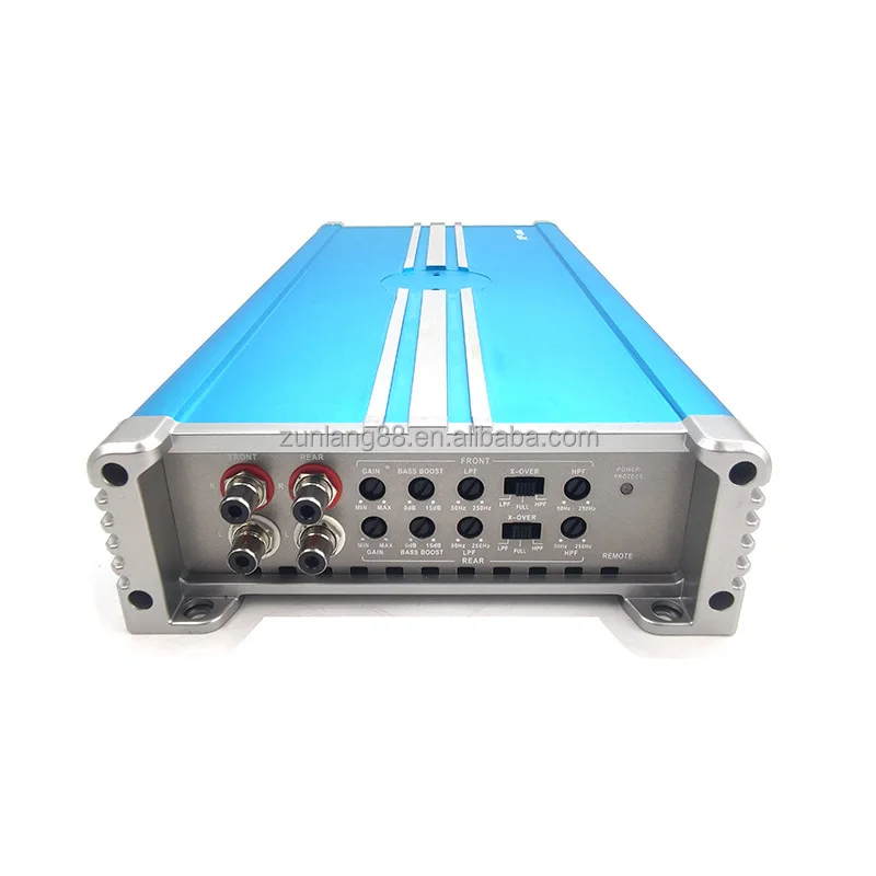 Big Power 4 Channel Amp Full Range 12v Car Sound Subwoofer Amplifier Car Audio Amp